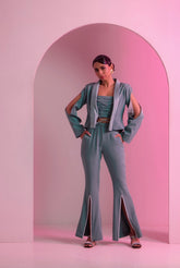 Teal Temptation Turquoise  Trouser